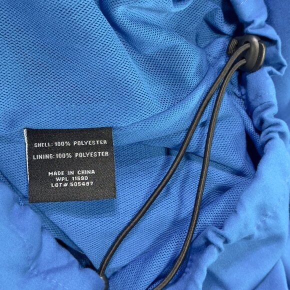 WP GOLF WEATHERPROOF Men's Blue Shacket Poly Half Zip Front Zip Pockets Size XXL - Picture 4 of 6